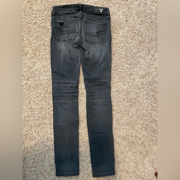 Black ripped skinny jeans - Picture 2 of 2